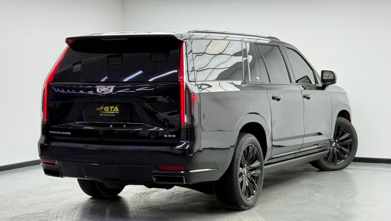 كاديلاك إسكالاد 2022 Cadillac Escalade ESV Platinum, Oct/2026 Cadillac Warranty, Oct/2027 Cadillac Service Contract,