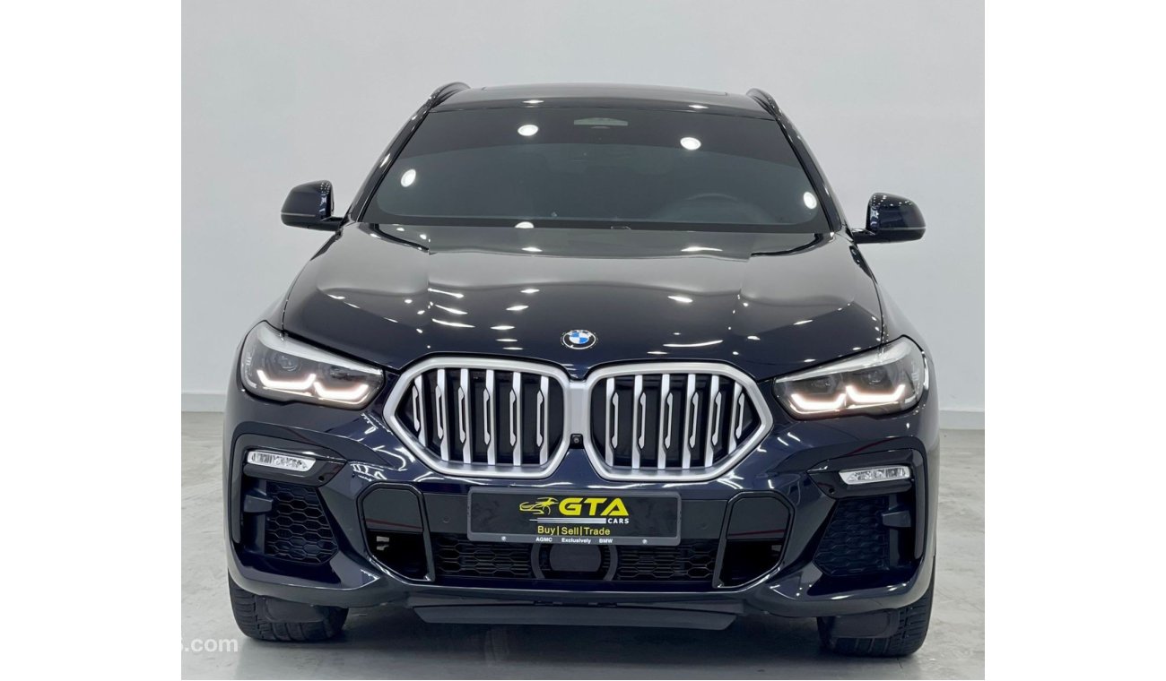 بي أم دبليو X6 40i M سبورت 2020 BMW X6 xDrive40i M-Sport, BMW Warranty / Service Contract 2025, Low km's, GCC