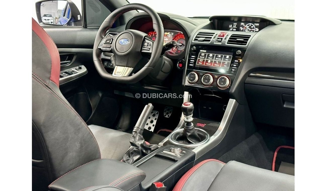 Subaru Impreza WRX STI Std 2017 Subaru WRX STI Manual Transmission, Full Subaru Service History, GCC