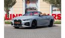 BMW 420i M Sport 2.0L BMW 420i M-Sport Convertible 2022 GCC under Agency Warranty and Service Contract with F