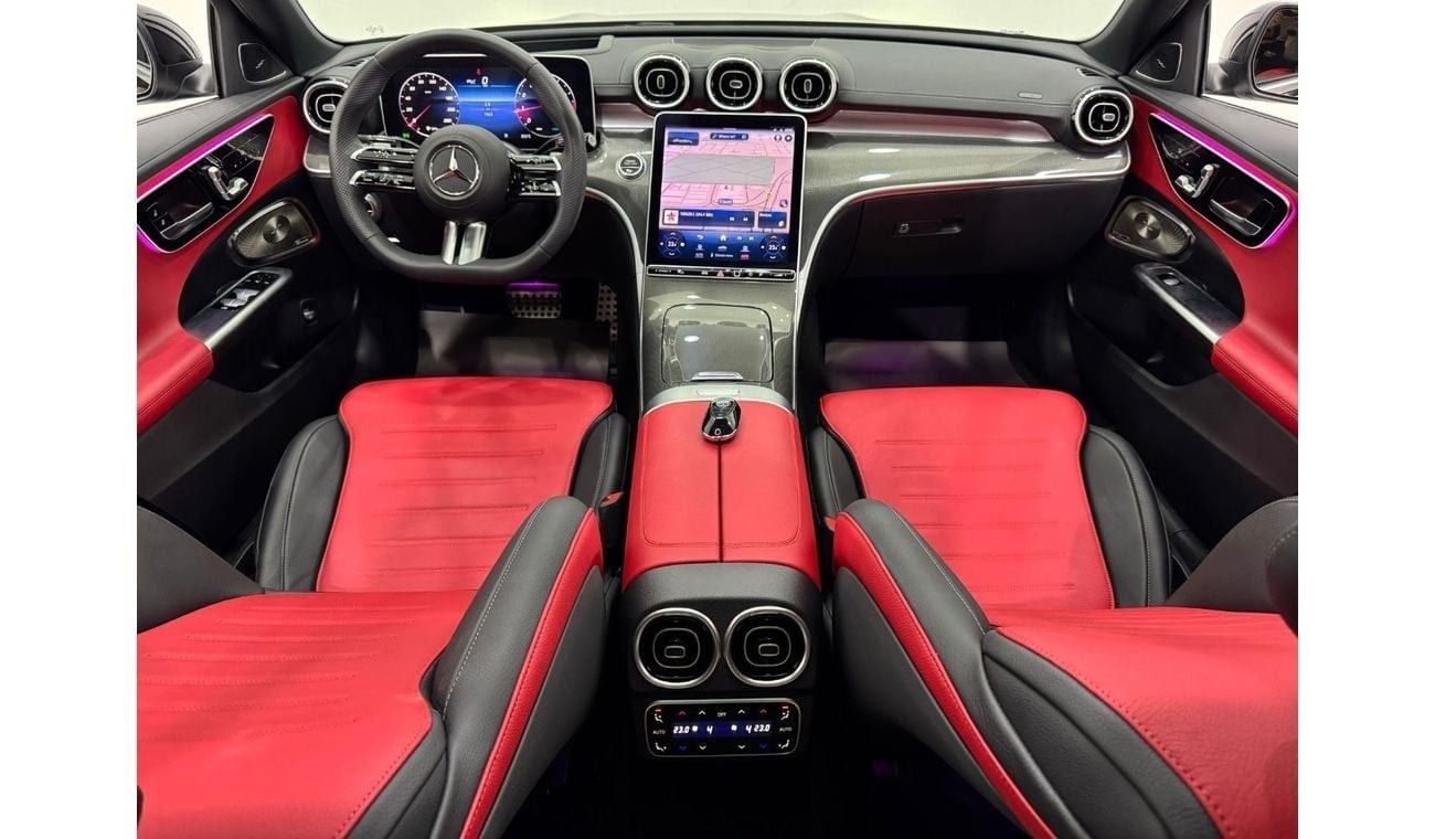 مرسيدس بنز C 200 Premium 2.0L 2024 Mercedes Benz C200 AMG, 2027 Mercedes Warranty, Very Low Kms, GCC