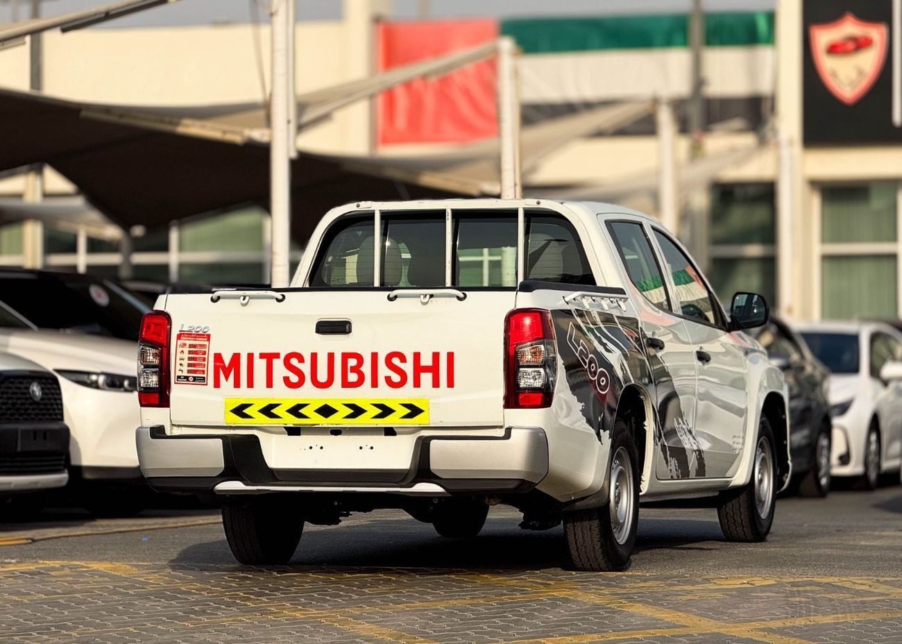 Mitsubishi L200 GL 2.4L (128 HP) Double Cab Utility Mitsubishi L200 2.4L 2023 RWD GCC, accident-free, in excellent c