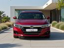 Honda Accord EXL 1.5L TURBO A/T | 2022 | GCC SPECS | AED 1,280 per month