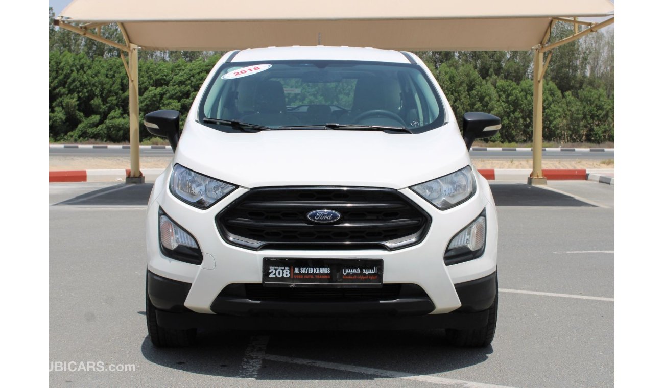 Ford EcoSport Ford Ecosport 2018 GCC in excellent condition, without accidents, very clean from inside and outside