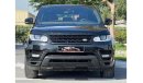 Land Rover Range Rover Sport HSE RANGE ROVER SPORT 2015 GCC V6 AL TAYER SERVICE HISTORY WITH DEALER WARRANTY