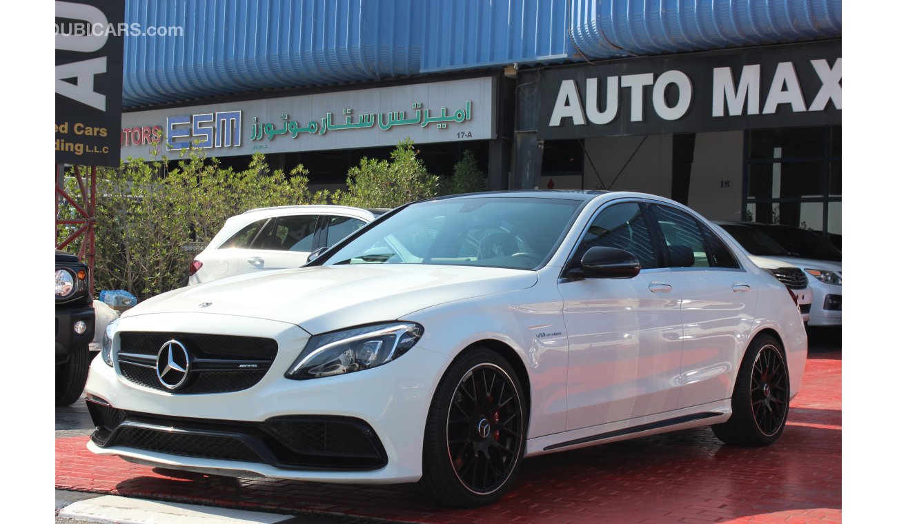 Mercedes-Benz C 63 AMG (2018) GERMAN SPEC