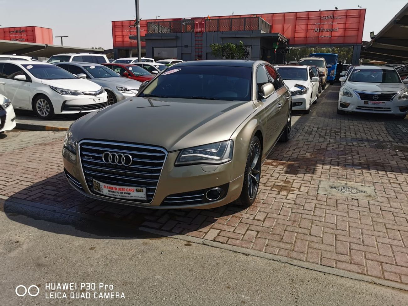 أودي A8 خليجي محول شكل 2020