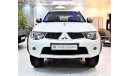 Mitsubishi L200 Sportero 2015 Model! In White Color Pickup! GCC Specs ONLY 41000 KM!