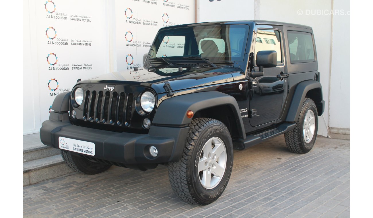 Jeep Wrangler 3.6L V6  SPORT 2017 MODEL WITH CRUISE CONTROL