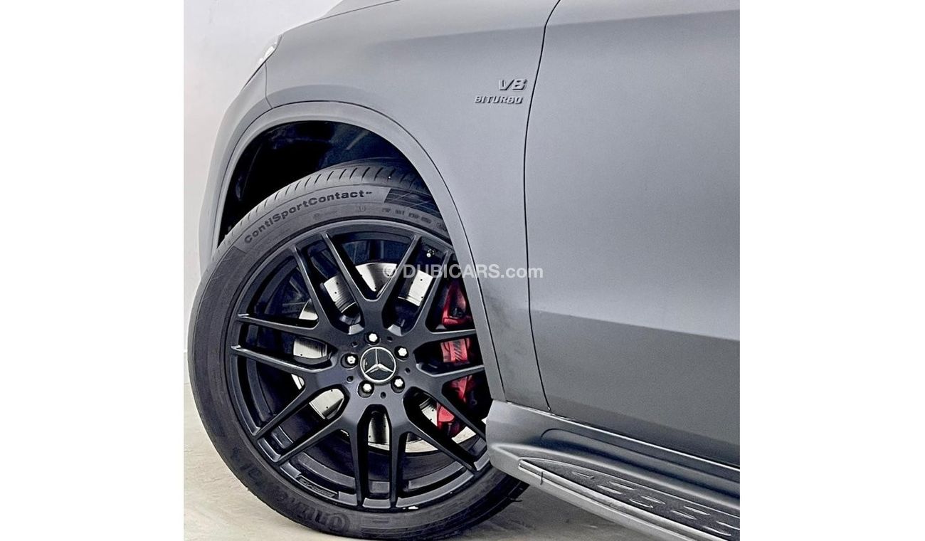 Mercedes-Benz GLE 63 AMG S S 2017 Mercedes-Benz GLE 63 S AMG, Service History, Warranty, Low Kms, GCC