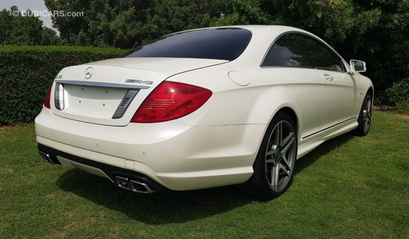 مرسيدس بنز CL 63 AMG موديل 2012 ياباني حاله ممتازه من الداخل والخارج كراسي جلد ومثبت سرعه وتحكم كهربي كامل ونظام صوت ممتا