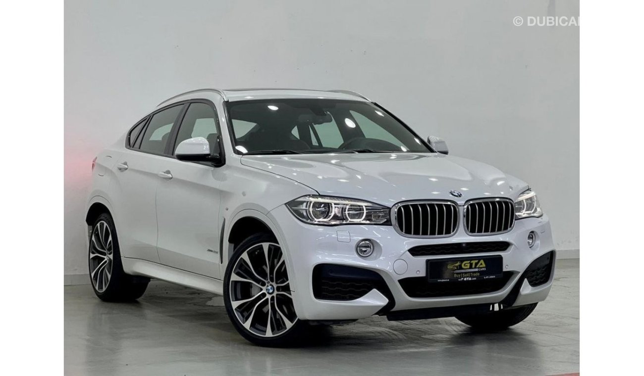 بي أم دبليو X6 2018 BMW X6 50i xDrive M-Sport, October 2025 BMW Service Contract, Low Kms, Warranty, Full Opt, GCC