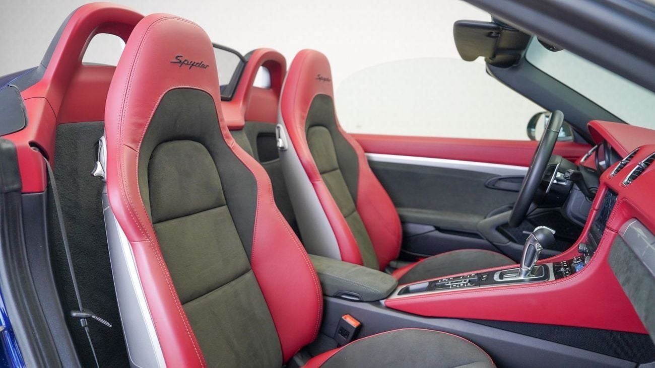 Porsche 718 Spyder 718 Spyder PDK | AED 6,919 PM | Warranty 2027, High Option | Ramadan Offer