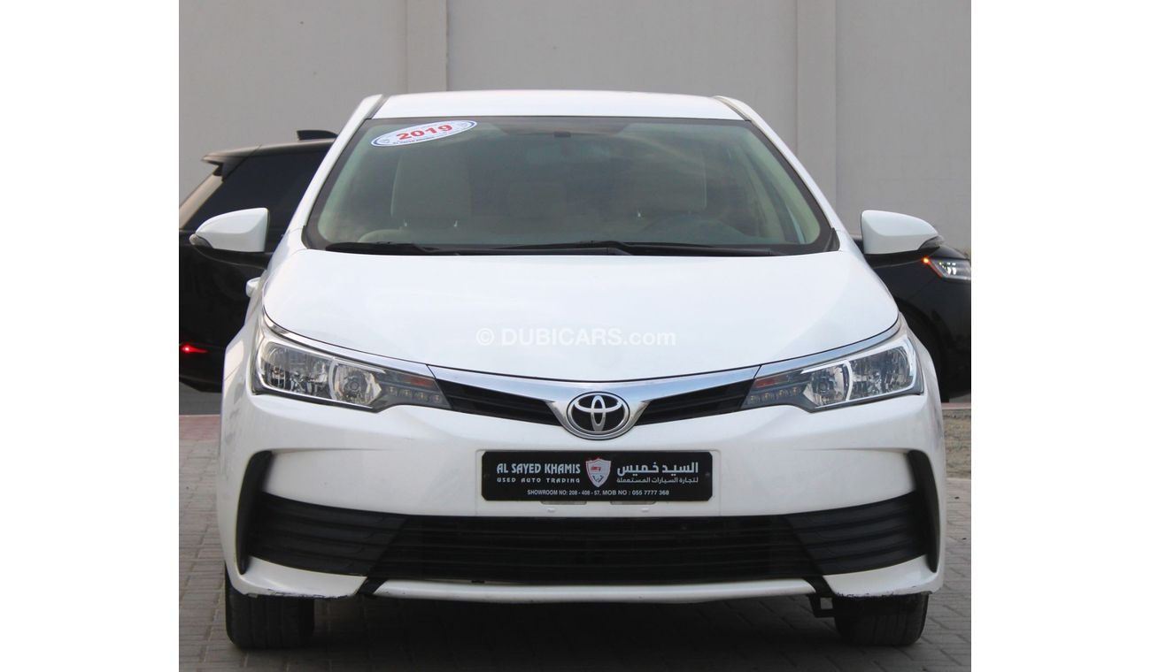 Toyota Corolla XLI Toyota Corolla 2019 GCC, in excellent condition