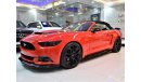 Ford Mustang EXCELLENT DEAL for our FORD Mustang ( ECO BOOST ) CONVERTIBLE 2015 Model!! in Red Color! American Sp