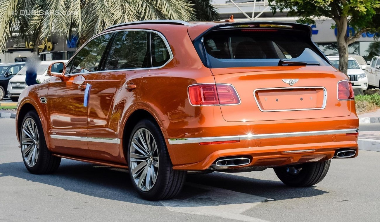 Bentley Bentayga Speed (Export).  Local Registration + 10%