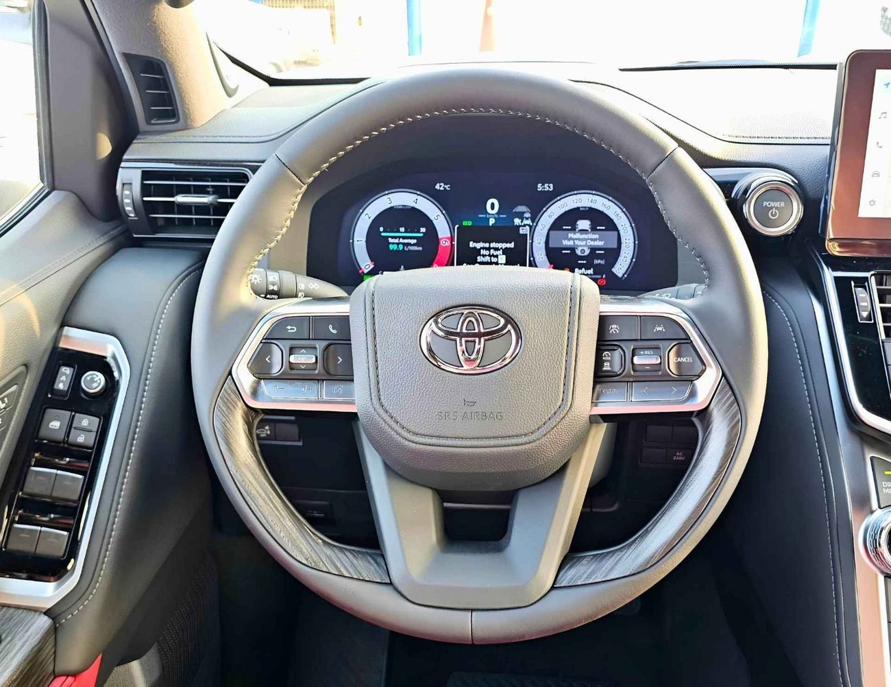 Toyota Land Cruiser HYBRID VXR TWIN TURBO / 3.5L V6 PETROL / RADAR / SUNROOF /JBL SPKRS / 360* CAMERA (CODE # LCVXR35HV)