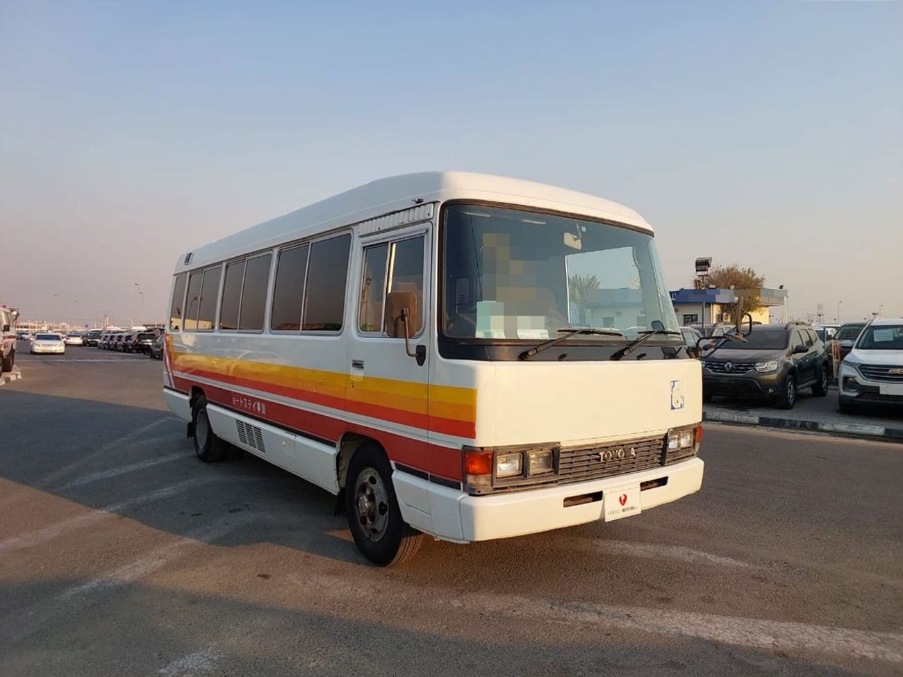 تويوتا كوستر TOYOTA COASTER BUS RHD 1992 MODEL 4.1 L DIESEL AUTOMATIC(PM04795)