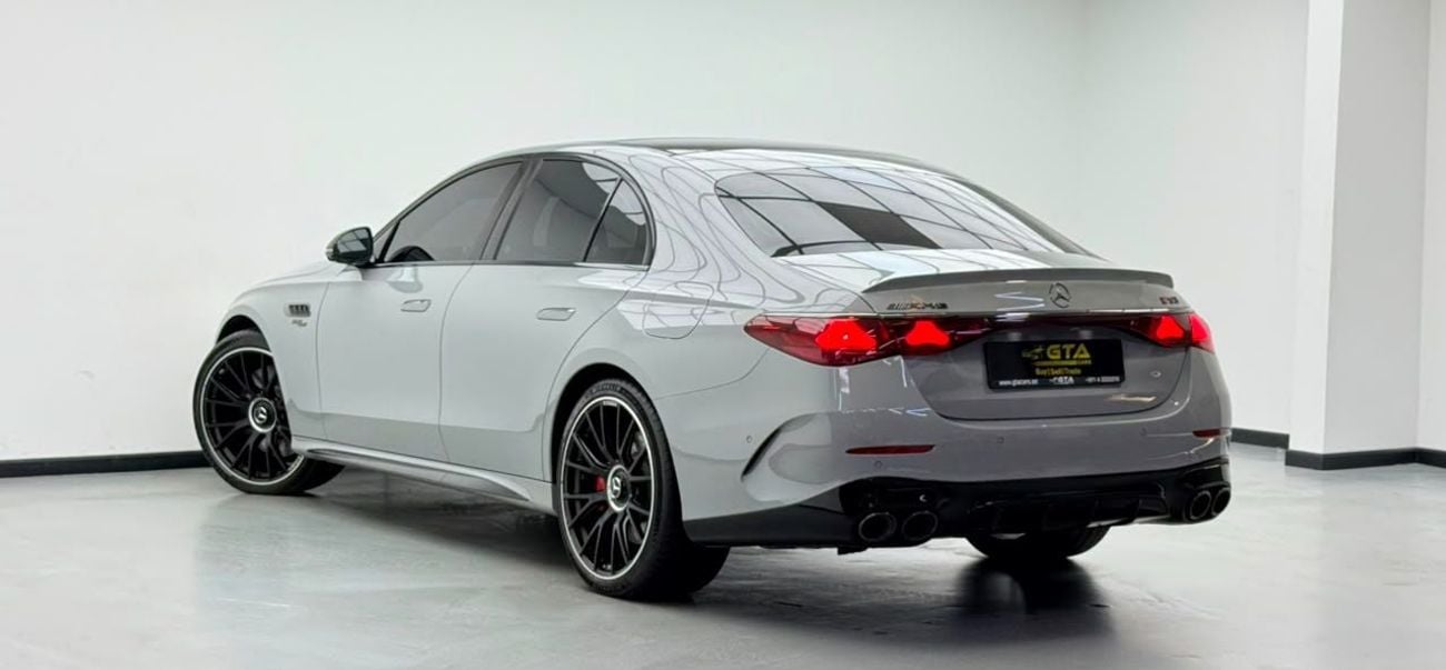 مرسيدس بنز E 53 AMG 4MATIC 2025 Mercedes Benz E53 AMG, 2026 MB Warranty + Service Pack, Full MB Service History, Low Km, GCC