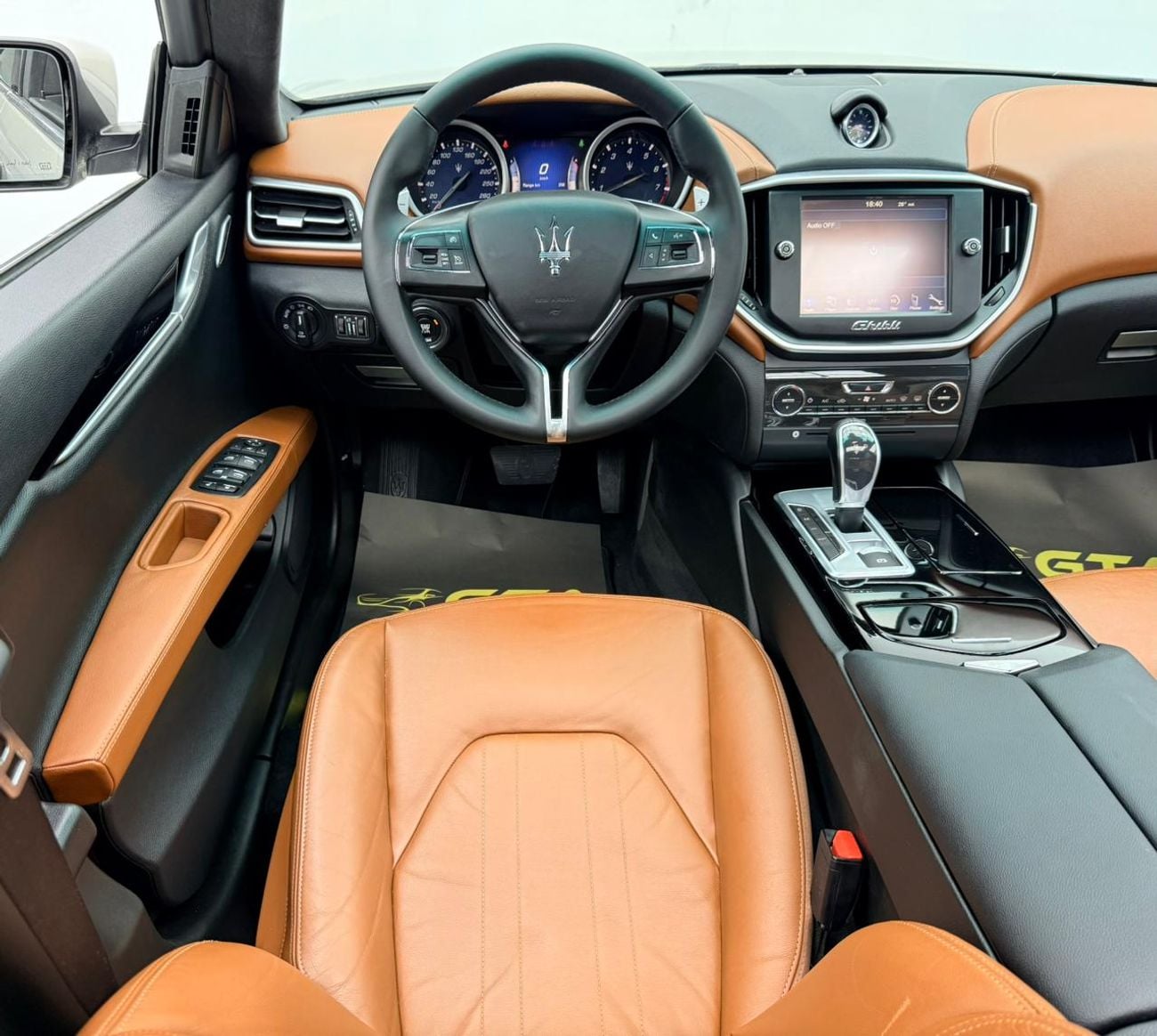 Maserati Ghibli 2016 Maserati Ghibli Q4, Full Maserati Service History, Fully Loaded, Excellent Condition, GCC