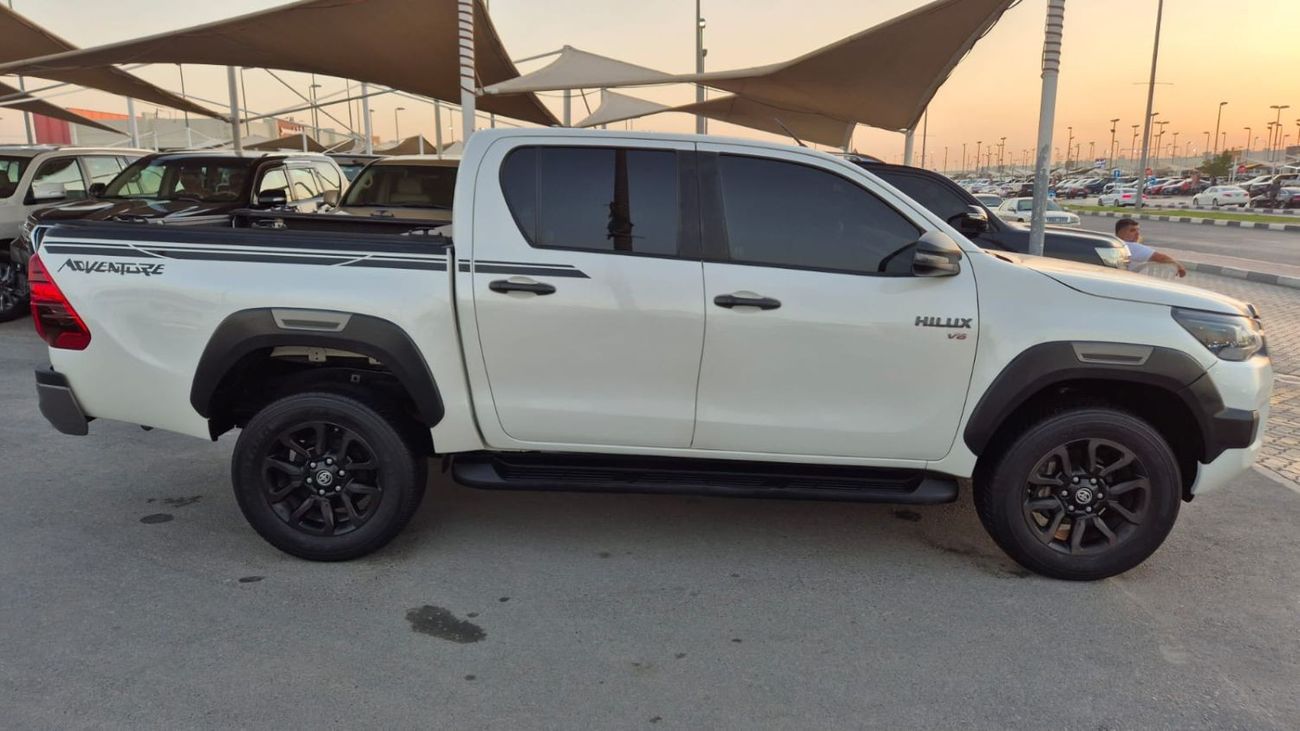 تويوتا هيلوكس DC TRD 4.0L 4WD Toyota Hilux Adventure 2021 6 cylinder engine 4.0 full option clean car without acci