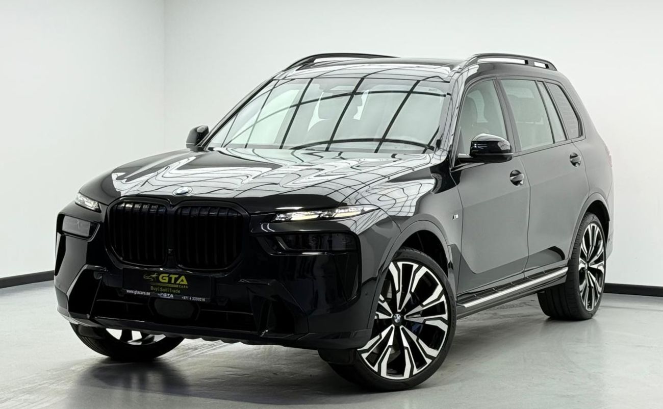بي أم دبليو X7 2024 BMW X7 xDrive40i M-Sport, 2029 BMW Warranty + Service Pack, Low Km, 7 Seater, Fully loaded, GCC