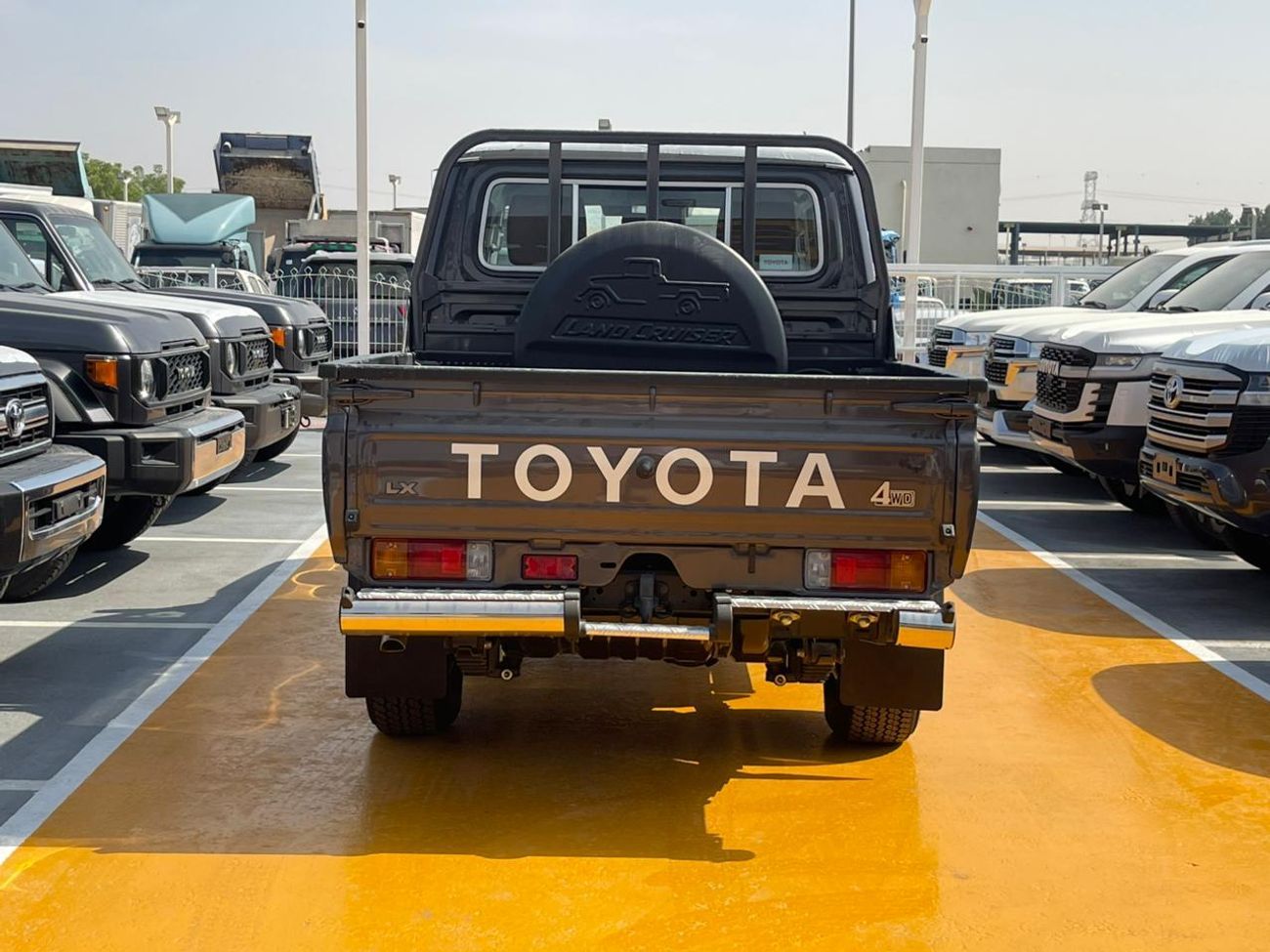 تويوتا لاند كروزر بيك آب Toyota LC DC AT Diesel 2025 2.8L Full GREY