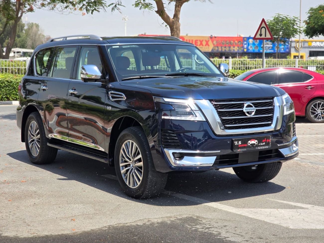Nissan Patrol SE PLATINUM CITY 2021 GCC VERY LOW MILEAGE SINGLE OWNER IN MINT CONDITION