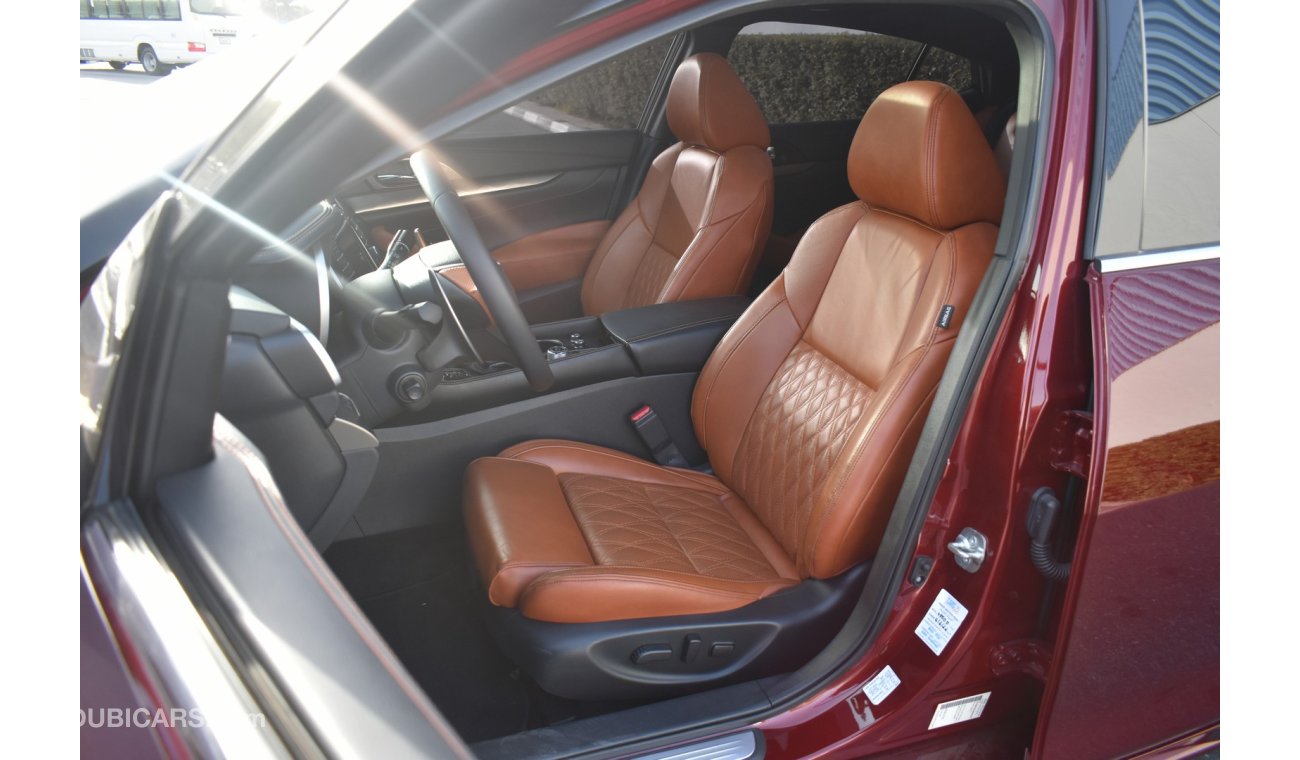 Nissan Maxima SR - 3.5L V6 - 2019 - RED_BRWN