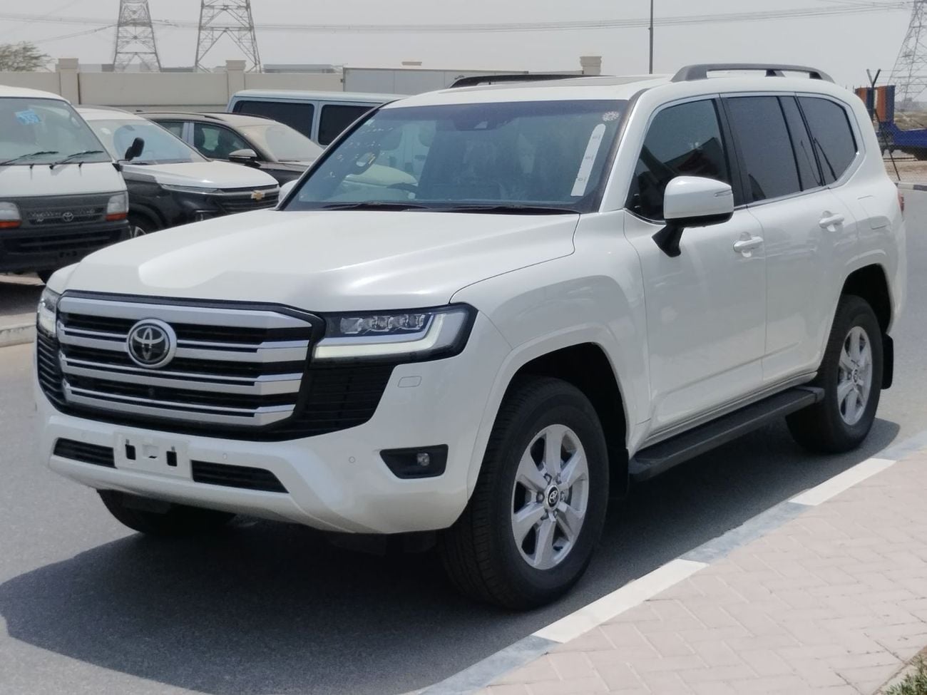 تويوتا لاند كروزر Toyota Landcruiser Lc300 Ax 2025 RHD Petro engine 3.5L automatic gear