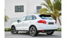 Porsche Cayenne 3.6L V6 -Under Warranty - GCC - AED 2,330 Per Month - 0% Downpayment