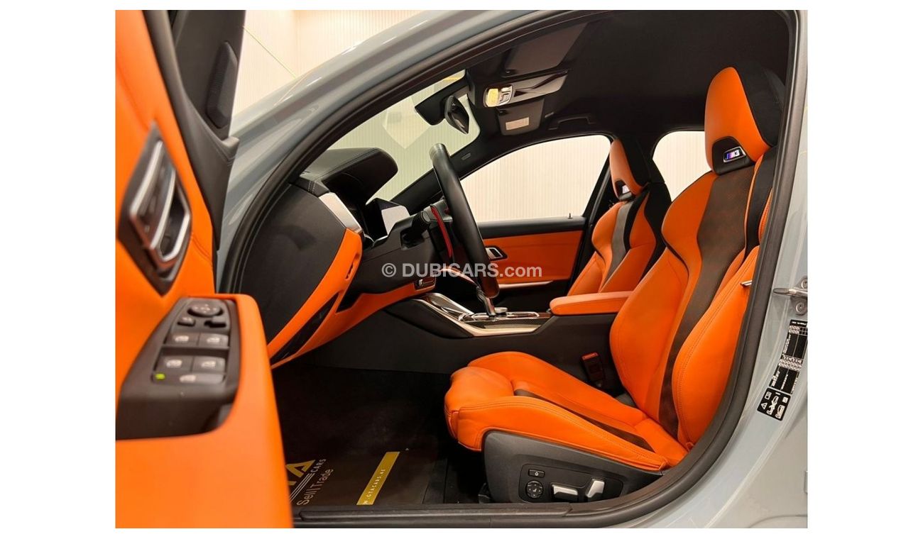 بي أم دبليو M3 2022 BMW M3 Competition, February 2027 BMW Warranty + Service Contract, Full Options, Low Kms, GCC