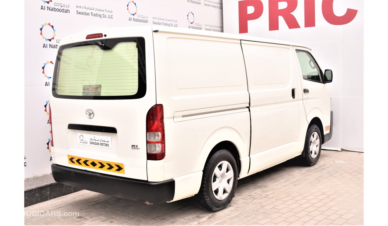 Toyota Hiace 2.7L GL MT WITH REAR A/C UNIT VAN 2017 GCC