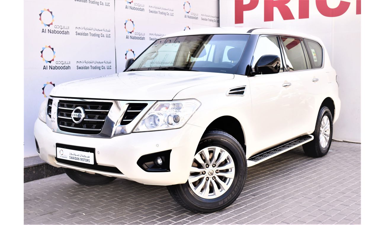 Nissan Patrol AED 1919 PM | 4.0L XE V6 4WD GCC DEALER WARRANTY