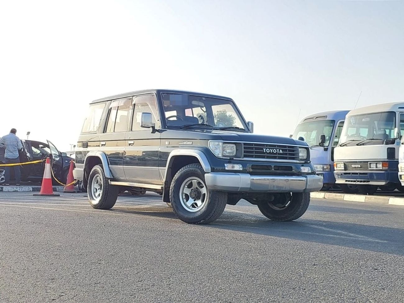 تويوتا لاند كروزر TOYOTA LAND CRUISER PRADO SUV RHD 1993 MODEL 3.0 L DIESEL AUTOMATIC(PM09894)