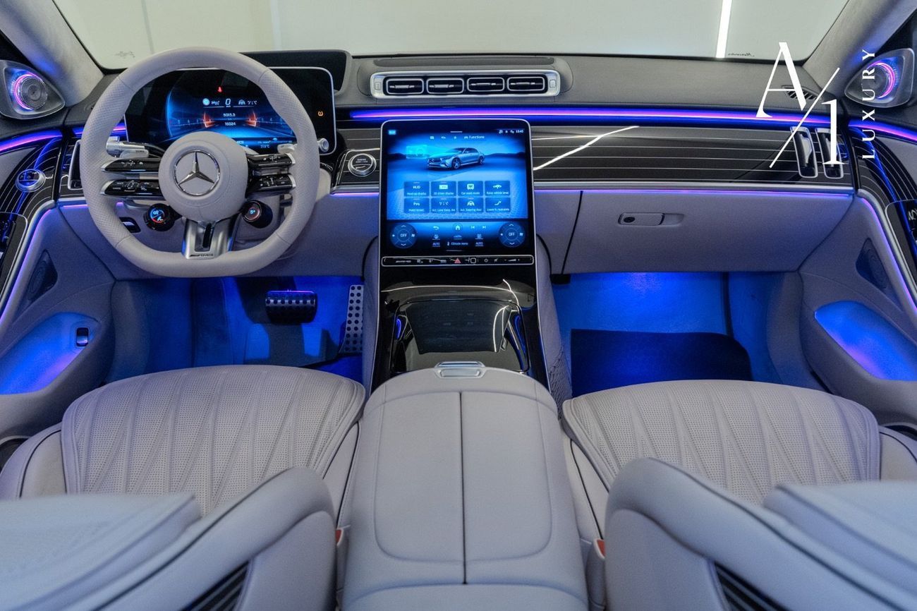 مرسيدس بنز S 63 AMG 2024 Mercedes-Benz S63 AMG E Performance Biturbo V8, Fully Loaded, Low Kms, European Spec