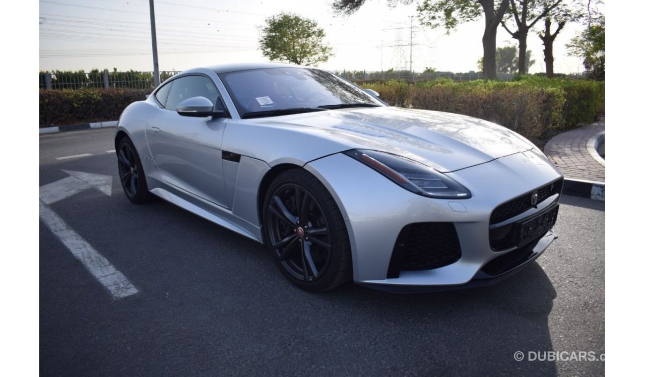 جاغوار F-Type SVR COUPE 2019 BRAND NEW THREE YEARS WARRANTY