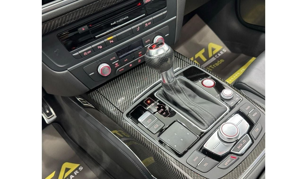 أودي RS7 TFSI Performance 4.0L 2016 Audi RS7 Quattro, Full Service History, Carbon Fiber Package, Excellent C