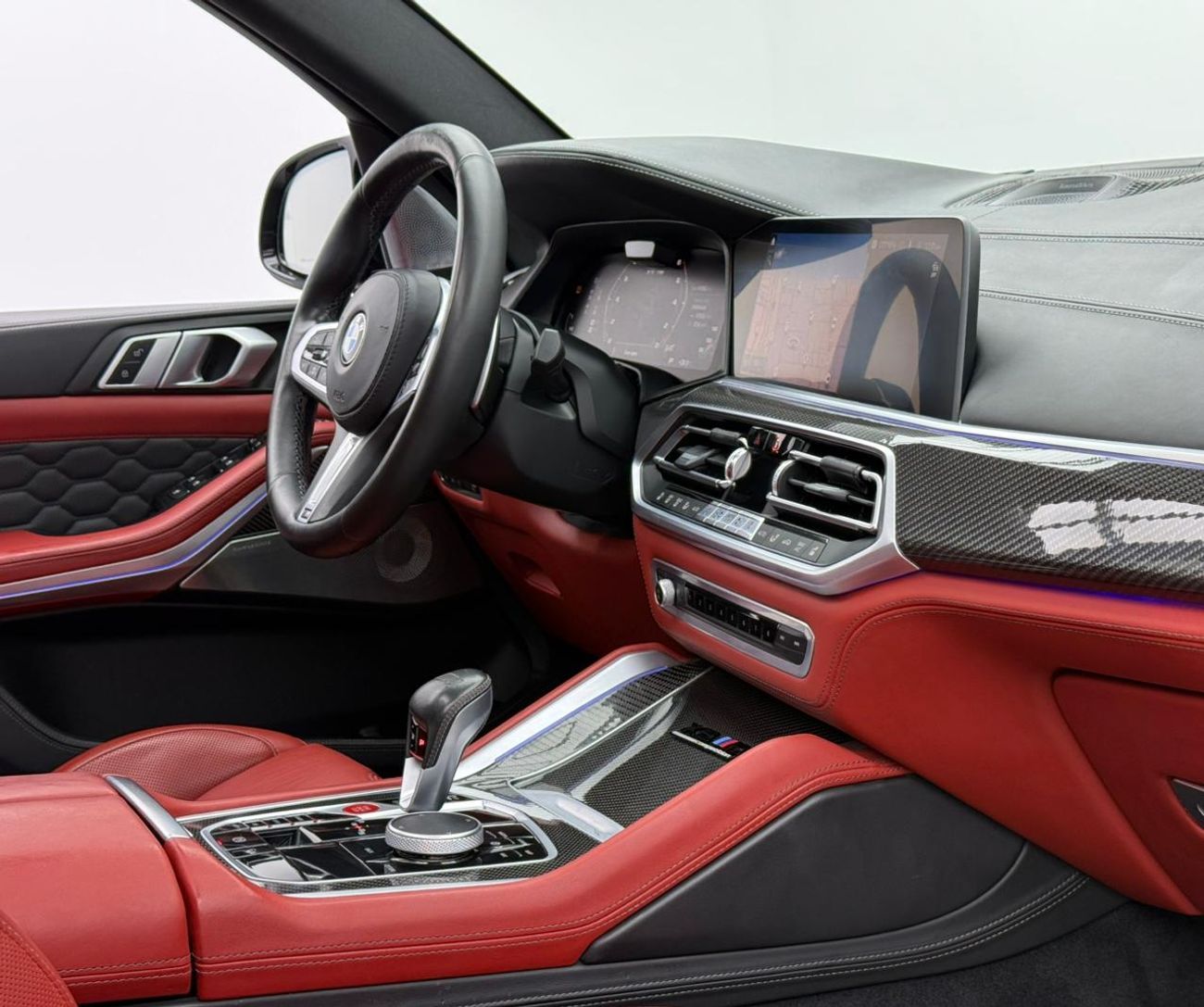 BMW X5M Competition 4.4L 2021 BMW X5M Competition, Warranty, Full BMW Service History, Carbon Fiber Interior