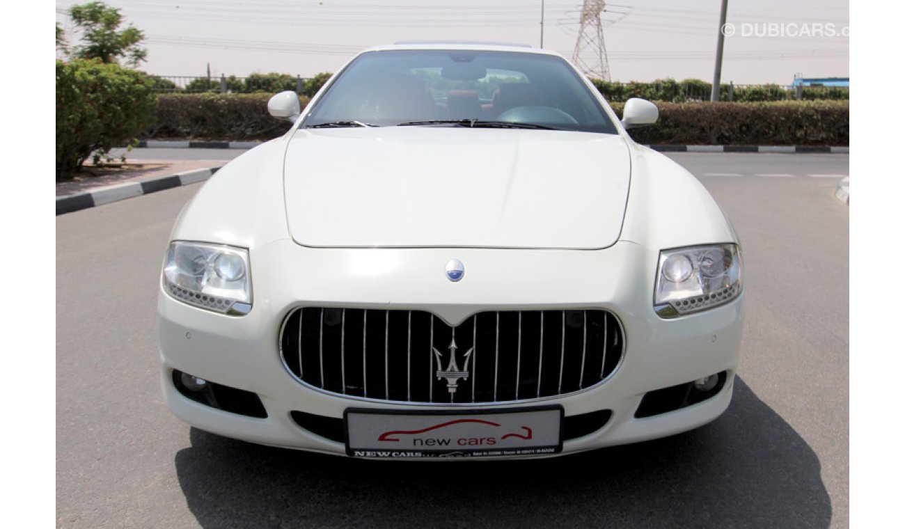 مازيراتي كواتروبورتي GCC MASERATI QUATTROPORTE -2011 - ZERO DOWN PAYMENT - 1365 AED/MONTHLY - 1 YEAR WARRANTY