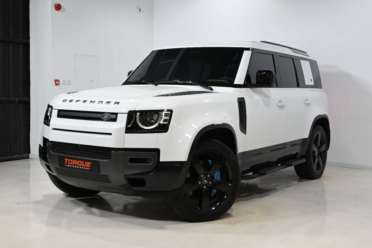 Land Rover Defender 110 HSE P400 2023 Land Rover Defender P400 110 HSE P400, 8/2028 Land Rover Warranty and Service Pack, GCC