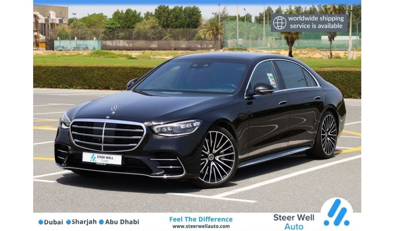 Mercedes-Benz S 500 AMG 4MATIC 3.0L - HIGH OPTIONS WITH 2 YEARS WARRANTY | GCC SPECS