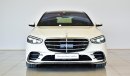Mercedes-Benz S 500 4M SALOON / Reference: VSB 31532 Certified Pre-Owned with up to 5 YRS SERVICE PACKAGE!!!