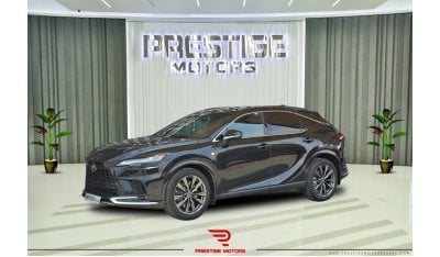 Lexus RX350 F-Sport1 AWD 2.4L 2023 - Local Registration+10%