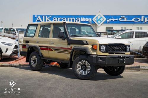 Toyota Land Cruiser 70 2.8L | 4x4 Manual | 40th Anniversary Edition | GCC | Rear Camera | Leather Seats | LC76