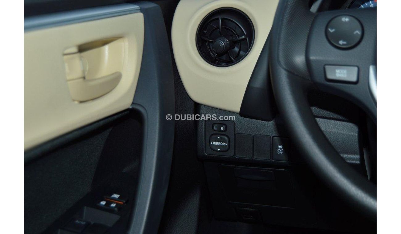 تويوتا كورولا 2017 XLI  1.6L  AUTOMATIC