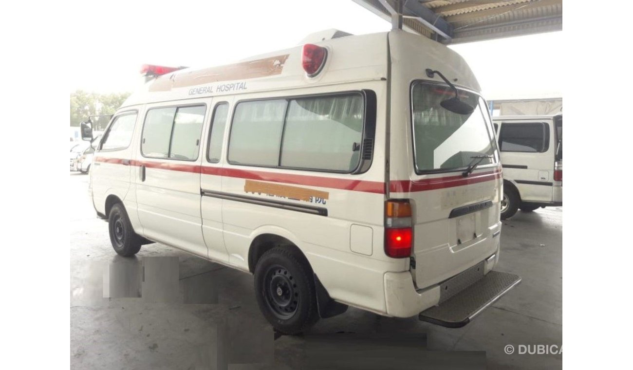 تويوتا هاياس Hiace ambulance RIGHT HAND DRIVE (Stock no PM 717 )