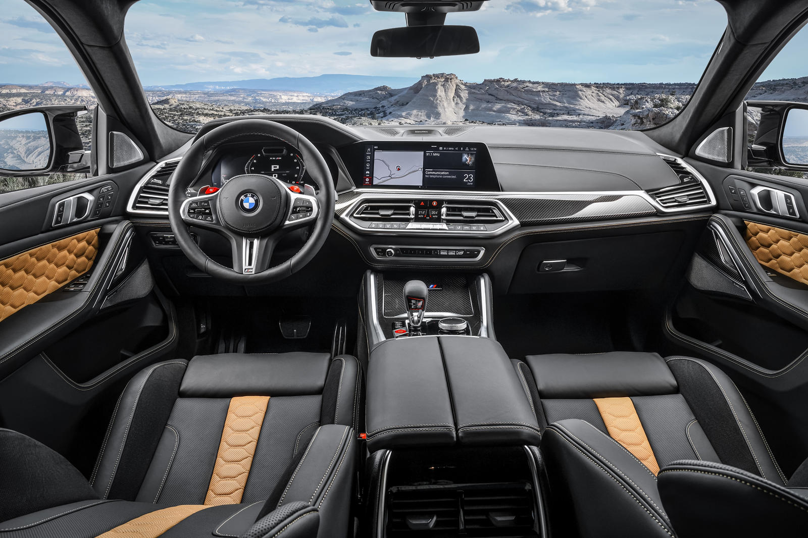 BMW X6 interior - Cockpit