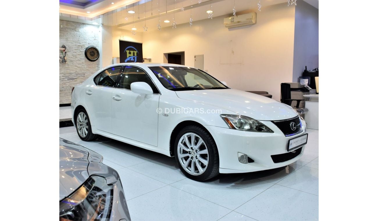 Lexus IS300 EXCELLENT DEAL for our LEXUS IS300 ( 2007 Model! ) in White Color! GCC Specs