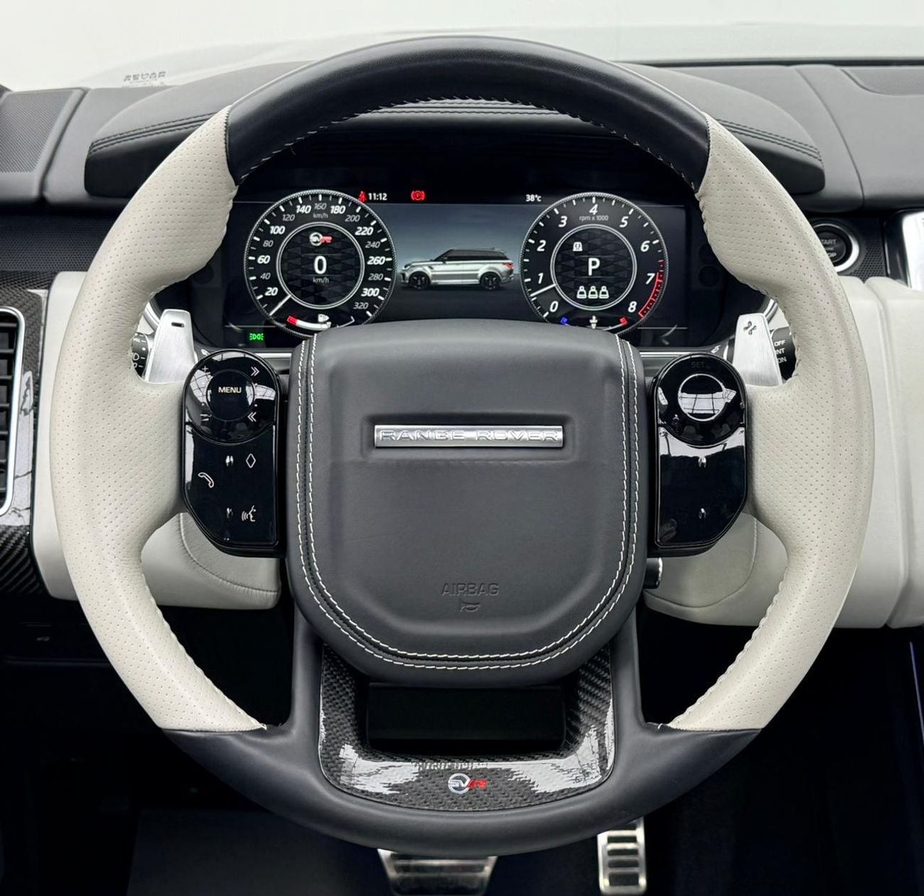 Land Rover Range Rover Sport 2022 Range Rover Sport SVR Carbon Edition, 2028 RR Warranty, Full RR Service History, Low Km, GCC